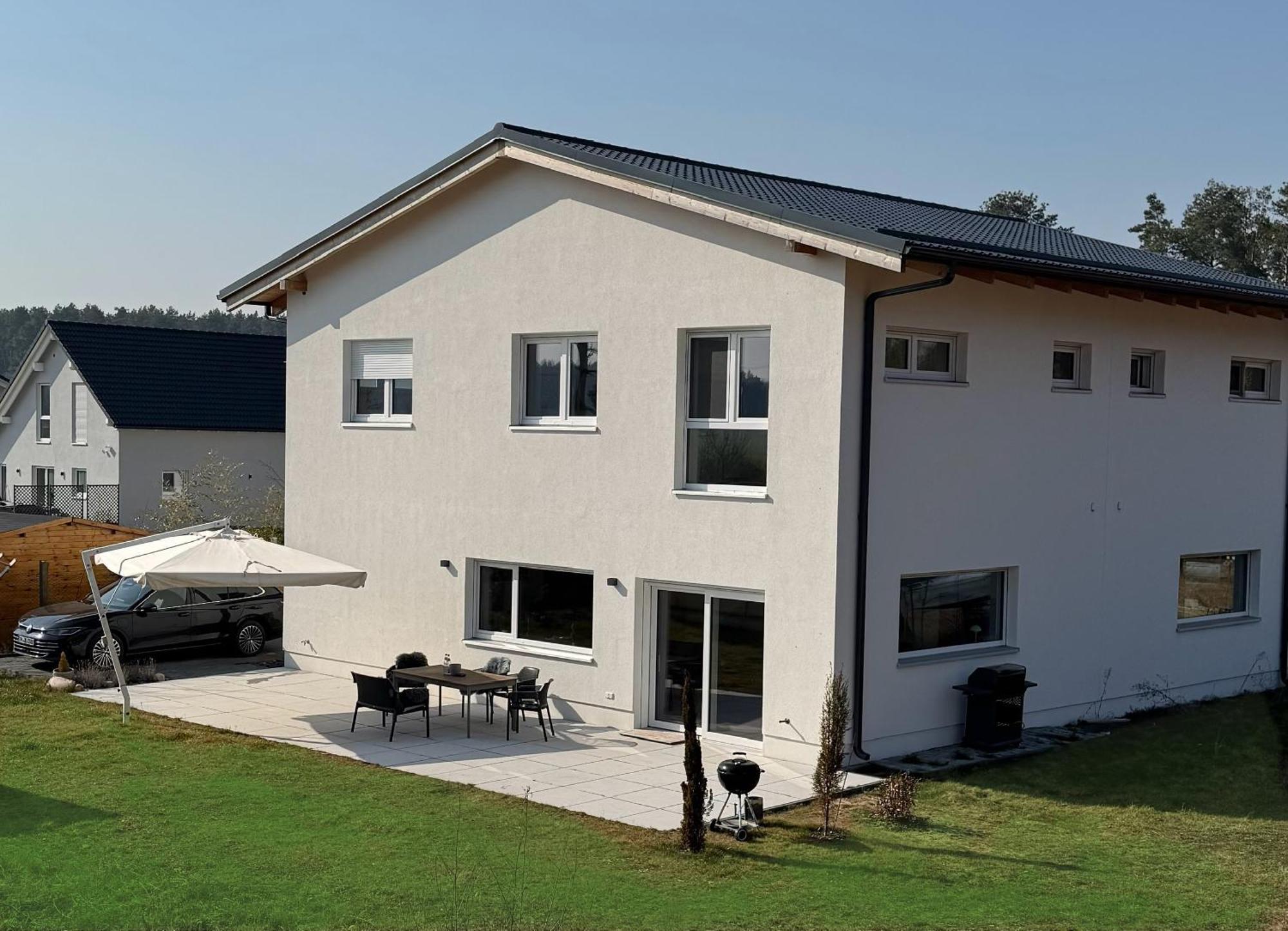 Modernes Ferienhaus Mit 3 Schlafzimmern In Der Naehe Vom Scharmuetzelsee Wendisch Rietz Kültér fotó