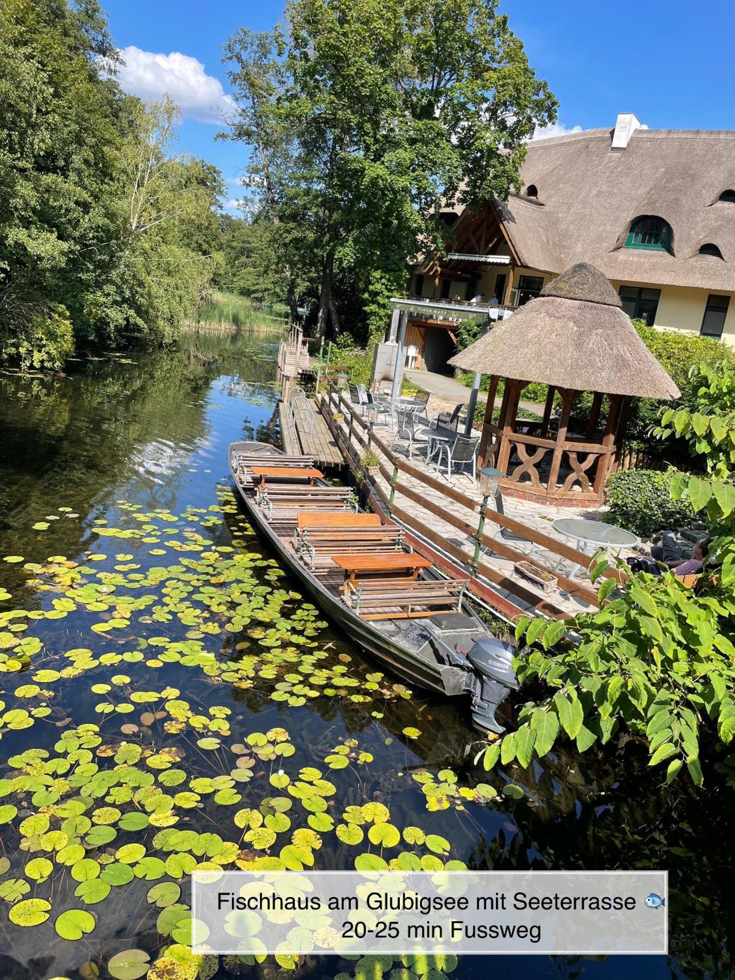 Modernes Ferienhaus Mit 3 Schlafzimmern In Der Naehe Vom Scharmuetzelsee Wendisch Rietz Kültér fotó